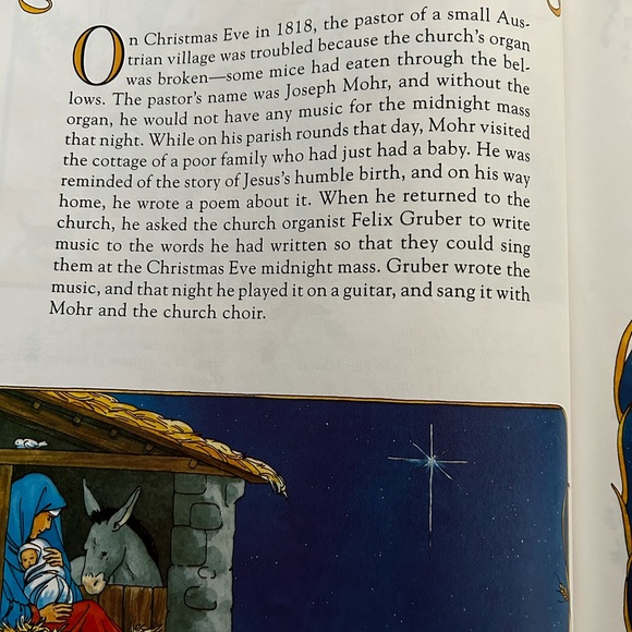 The Real Mother Goose Book of Christmas Carols by Laurence Schorsch (1994) - Picture 5 of 9